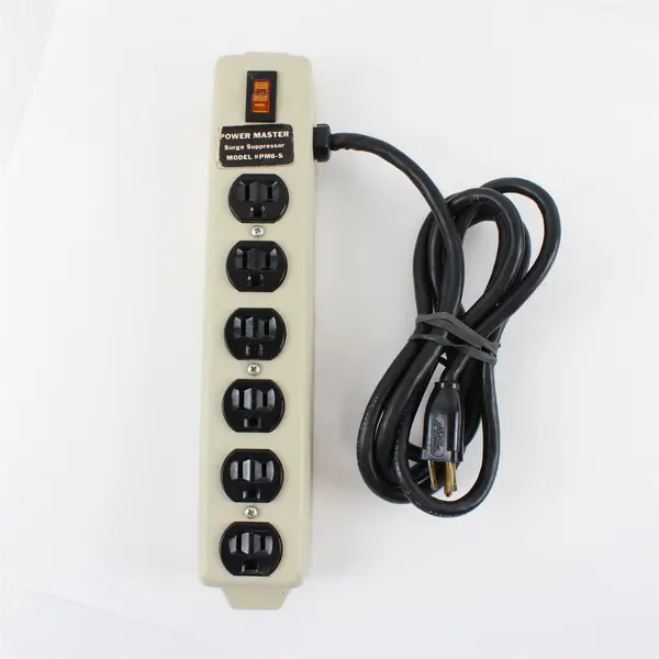 PowerMaster PM6-S SL Waber Surge Suppressor Power Strip