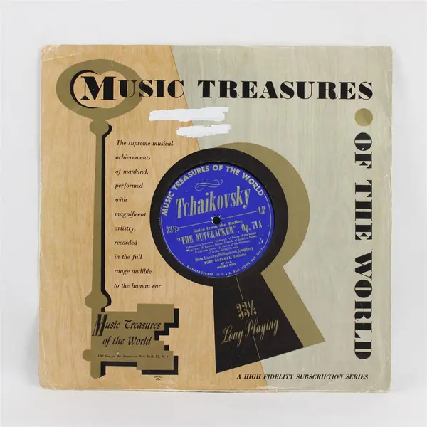 Tchaikovsky Nutcracker Ravel Bolero 12" LP Vinyl Record Music Treasures