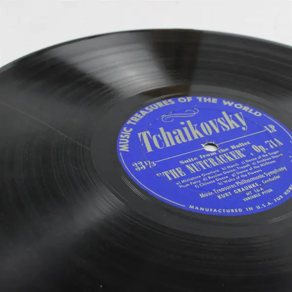 Tchaikovsky Nutcracker Ravel Bolero 12" LP Vinyl Record Music Treasures