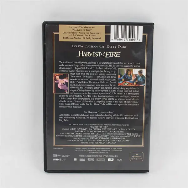 Hallmark Hall of Fame Harvest of Fire DVD Gold Crown Collector's Edition