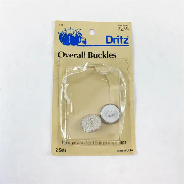 Lot of 4 Dritz Justrite Buckles Hooks Eyes Grommets Glass Beads