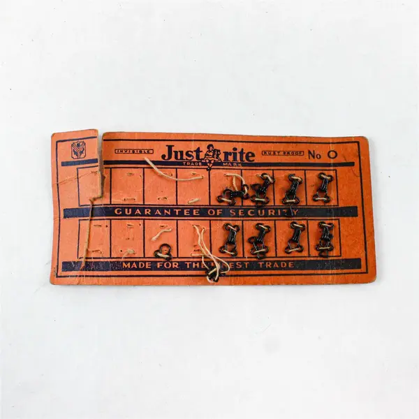 Lot of 4 Dritz Justrite Buckles Hooks Eyes Grommets Glass Beads