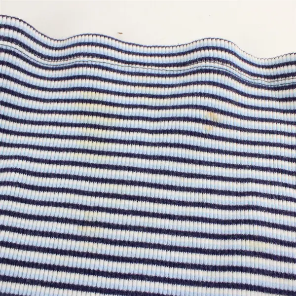 Genuine Sonoma Jean Company Blue and White Striped Short Sleeve Top Women's S