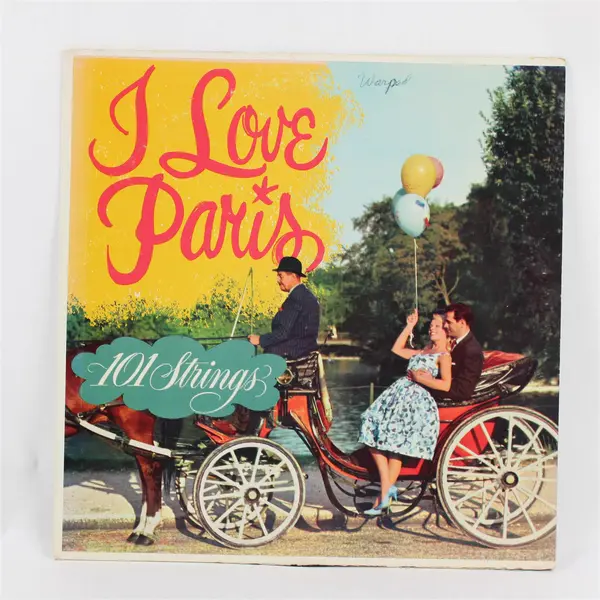 101 Strings I Love Paris Somerset P-13000 12" Vinyl LP