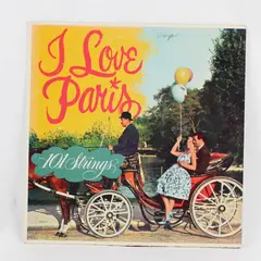 101 Strings I Love Paris Somerset P-13000 12" Vinyl LP