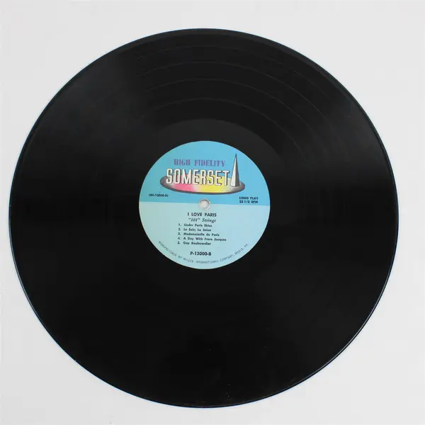 101 Strings I Love Paris Somerset P-13000 12" Vinyl LP