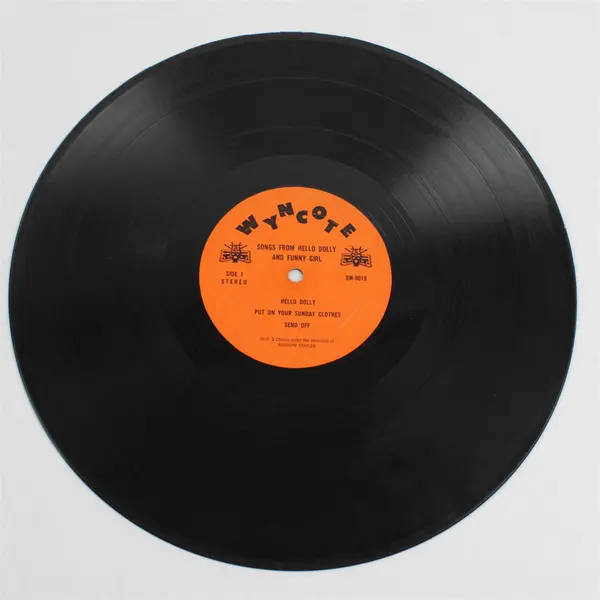 Wyncote Songs From Hello Dolly & Funny Girl LP Rudolph Statler