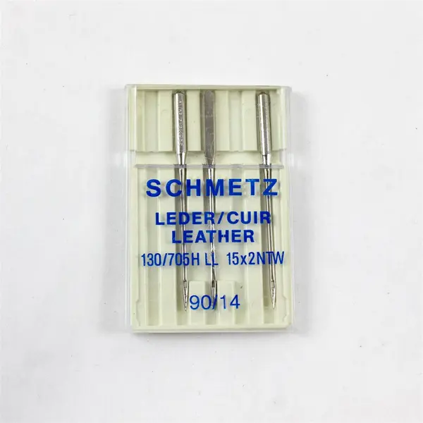 Lot of 3 Schmetz Sewing Machine Needles Stretch Jeans Denim Leather