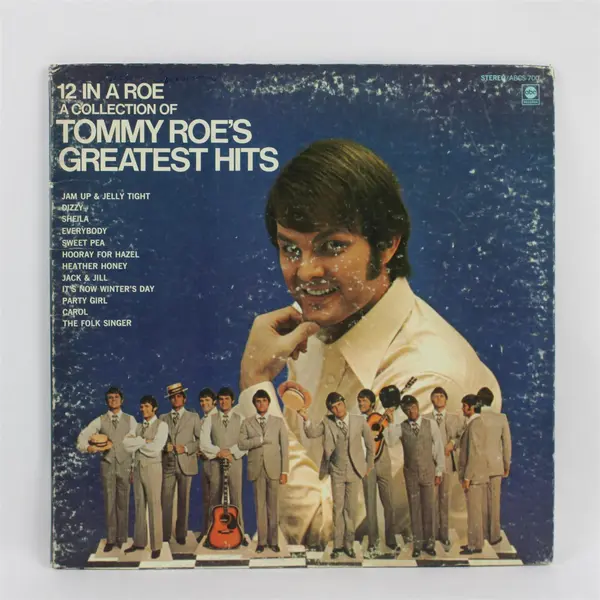 Tommy Roe’s Greatest Hits 12 In A Roe 12" Vinyl Record