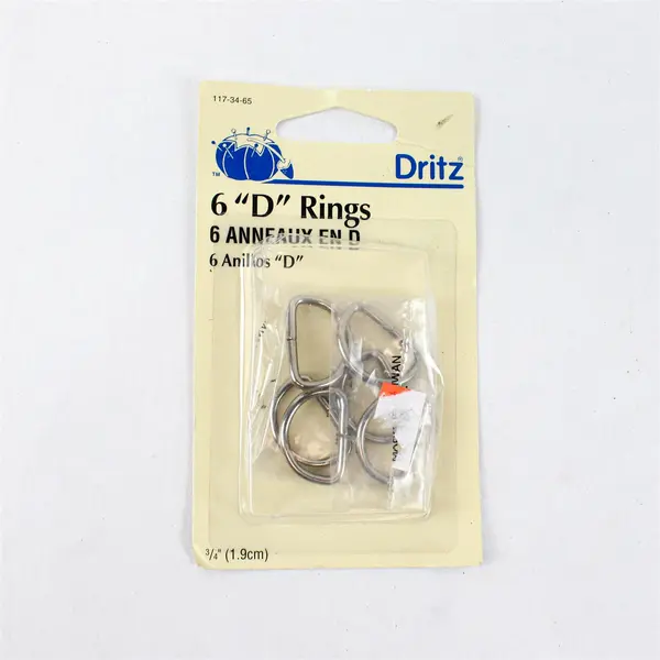 Lot of 4 Sewing Accessories Hook & Eye Wonder Tape D Rings Buckles Buttons