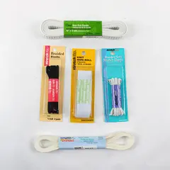 Lot of 5 Dritz Stretchrite Knorr Prandell Elastic Ribbon Sewing Notions