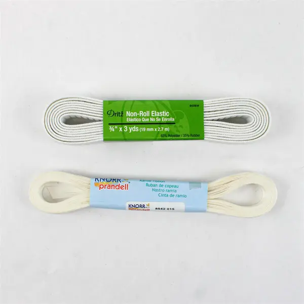 Lot of 5 Dritz Stretchrite Knorr Prandell Elastic Ribbon Sewing Notions