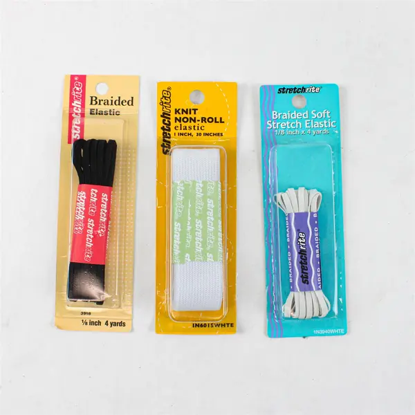 Lot of 5 Dritz Stretchrite Knorr Prandell Elastic Ribbon Sewing Notions