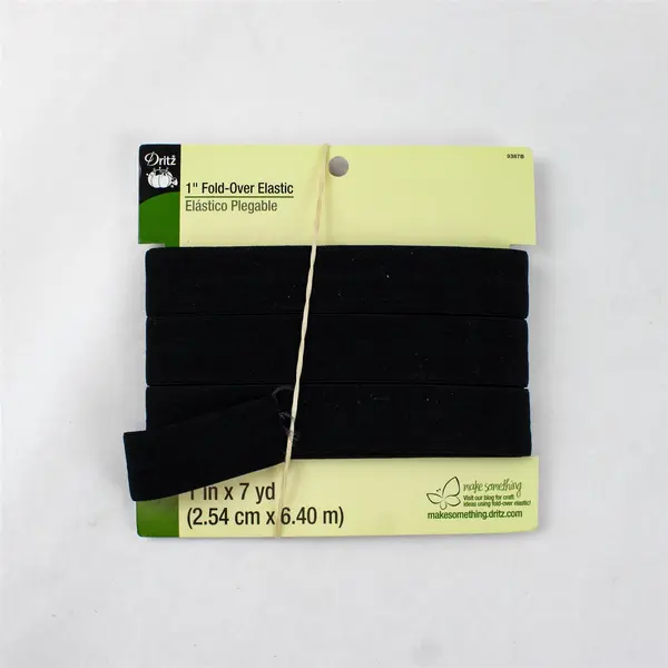 Lot of 6 Sewing Elastic Dritz Fold-Over Stretchrite Waistband Pieces