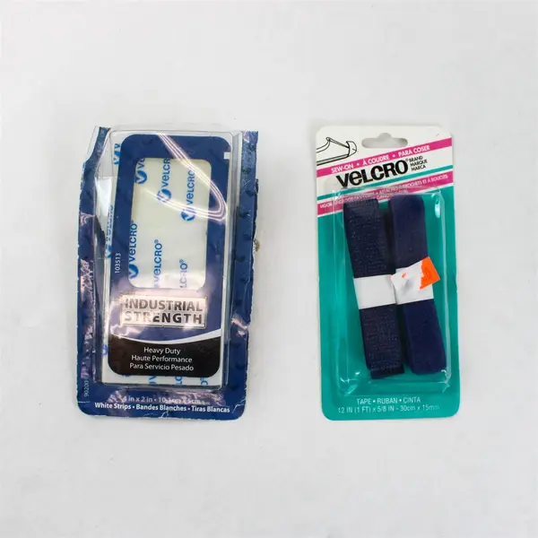 Lot of 6 Assorted Hook & Loop Tape Sewing Craft DIY Fasteners
