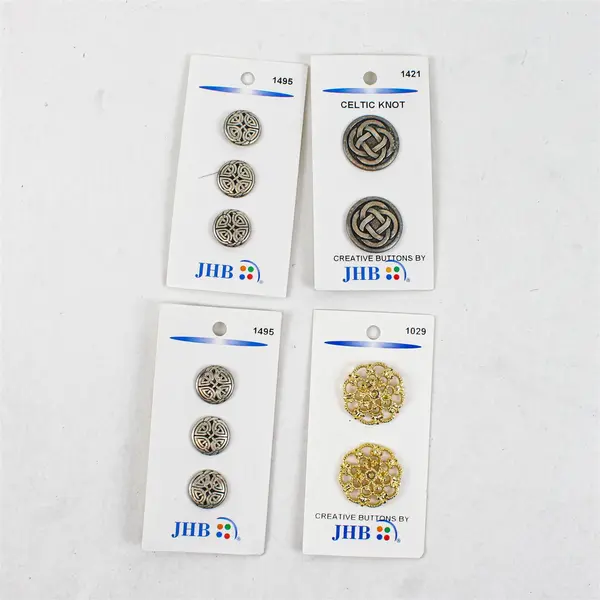 Vintage Burberry Button Packet Mixed Lot Sewing Buttons & Notions