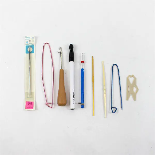 Lot of 9 Crochet Hooks & Accessories Needlecraft Supply