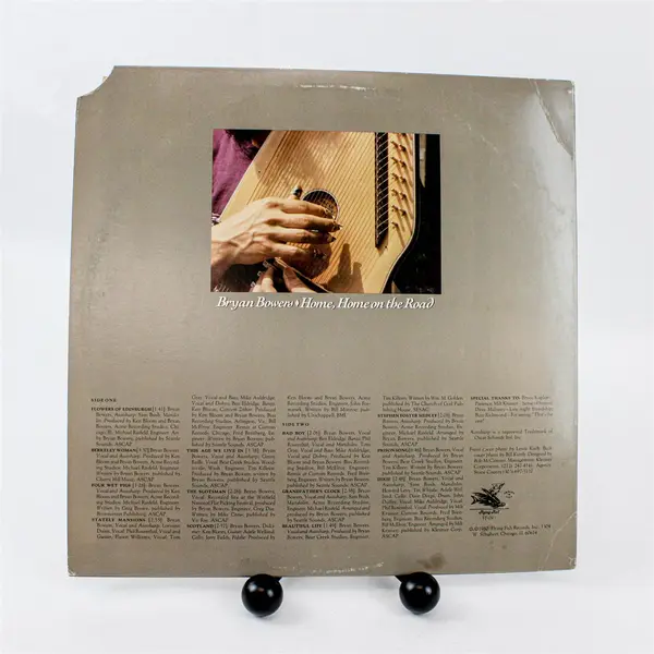 Bryan Bowers Home, Home On The Road 12" Vinyl Record LP