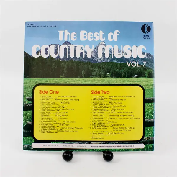 K-Tel The Best of Country Music Vol. 7 12" Vinyl LP