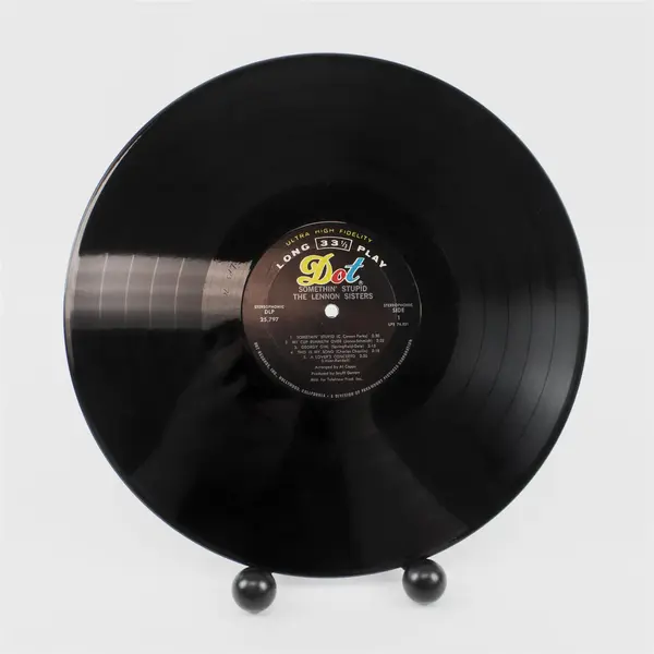 The Lennon Sisters Somethin' Stupid 12" Vinyl Record