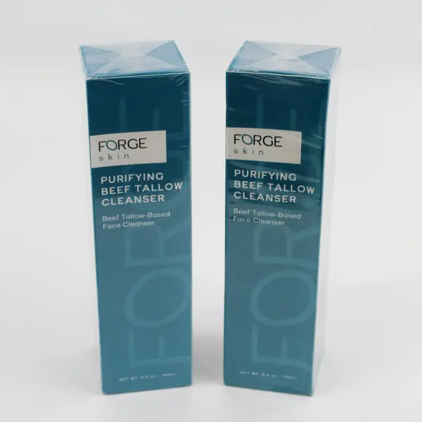 Lot of 2 Forge Skin Women Purifying Beef Tallow Based Face Cleanser 150ml NIB