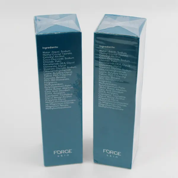 Lot of 2 Forge Skin Women Purifying Beef Tallow Based Face Cleanser 150ml NIB