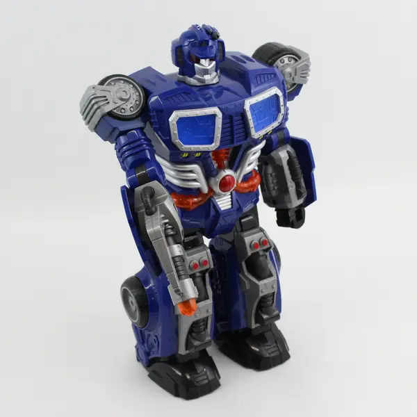 2012 Hap-P-Kid Robot with Lights and Sound 14.5" Works