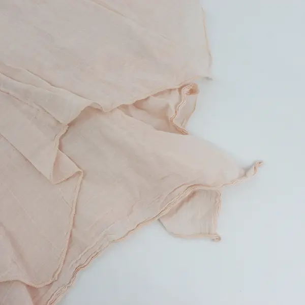 Style & Co. Pale Pink Asymmetrical Hem Cotton Midi Skirt Women's Medium