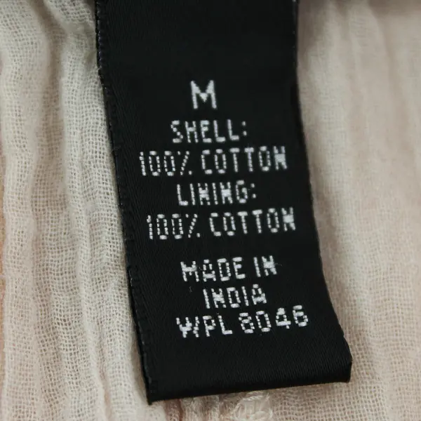 Style & Co. Pale Pink Asymmetrical Hem Cotton Midi Skirt Women's Medium