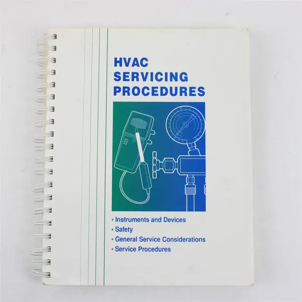 HVAC Servicing Procedures 1995 Spiral Bound Book