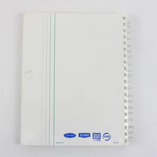 HVAC Servicing Procedures 1995 Spiral Bound Book