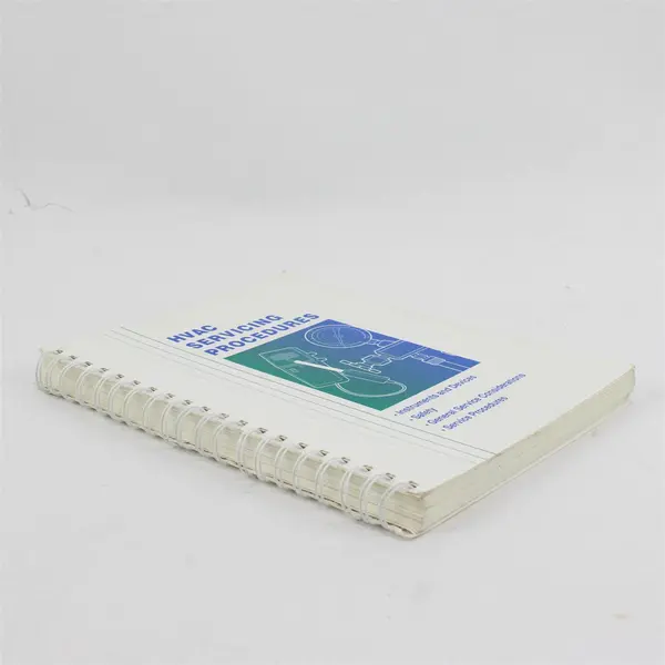 HVAC Servicing Procedures 1995 Spiral Bound Book