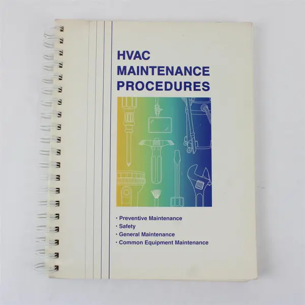 HVAC Maintenance Procedures 1997 Spiral Bound Book