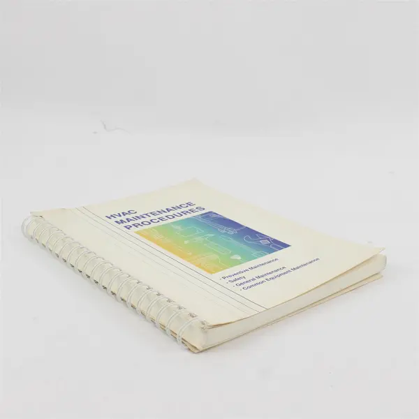 HVAC Maintenance Procedures 1997 Spiral Bound Book