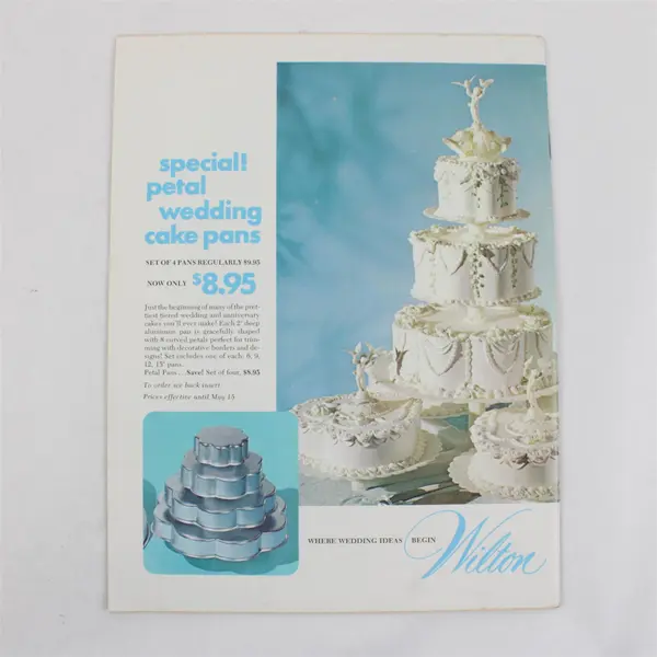 Wilton Celebrate! Magazine for Cake & Food Decorators 1973