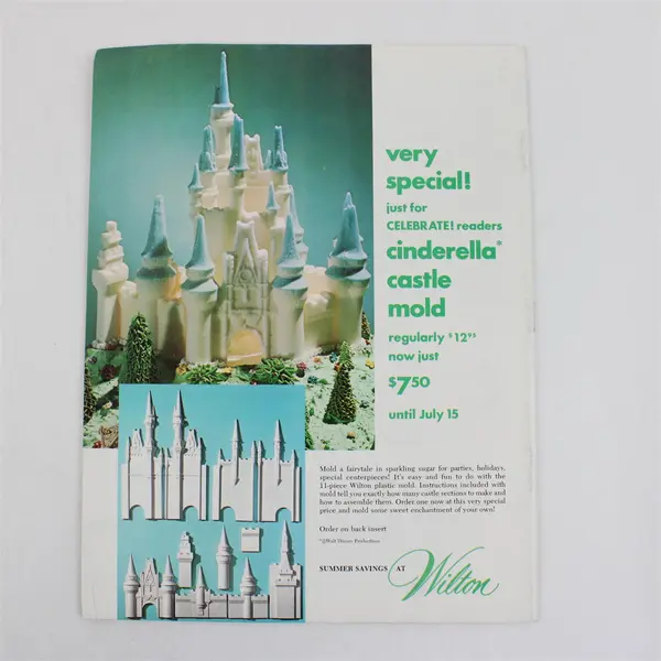 Celebrate! Magazine Cake & Food Decorators 1974 Issue