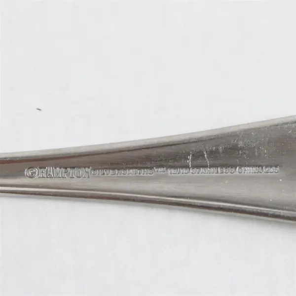 Lot of 5 Hampton Silversmiths Teaspoons Stainless Steel Flatware Set HSV61