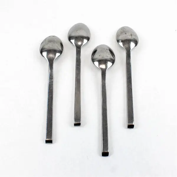 Lot of 4 Hampton Silvermmith Place Spoons Unknown Pattern Flatware Set