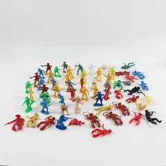 Vtg 1950's Marx Sears Heritage Fort Apache Playset Pieces - 60 Cowboys
