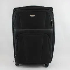 Samsonite Black Rolling Suitcase Checked Bag Luggage 27"