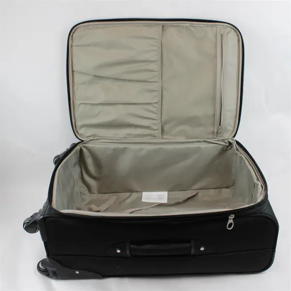 Samsonite Black Rolling Suitcase Checked Bag Luggage 27"