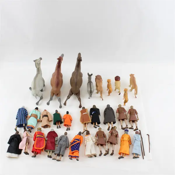Bible Quest Bible Greats Lot Figures Accessories 1991 2006 2007