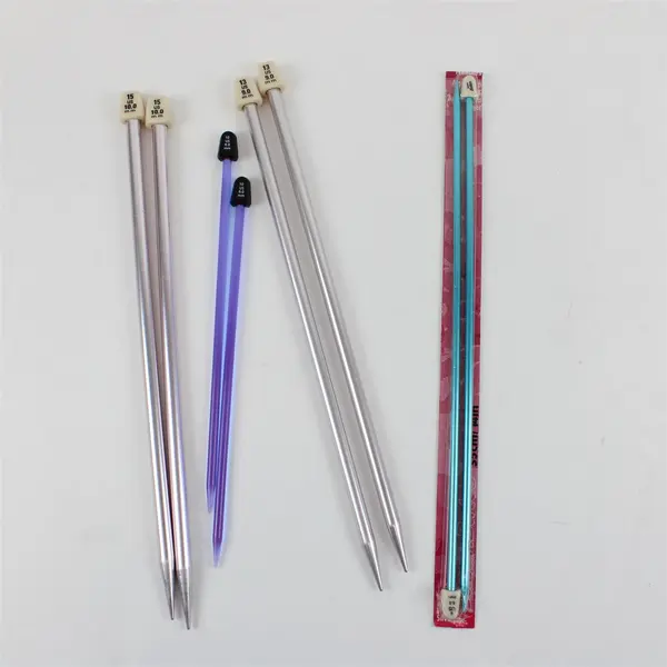 4 Sets of Susan Bates Knitting Needles - Various  Sizes