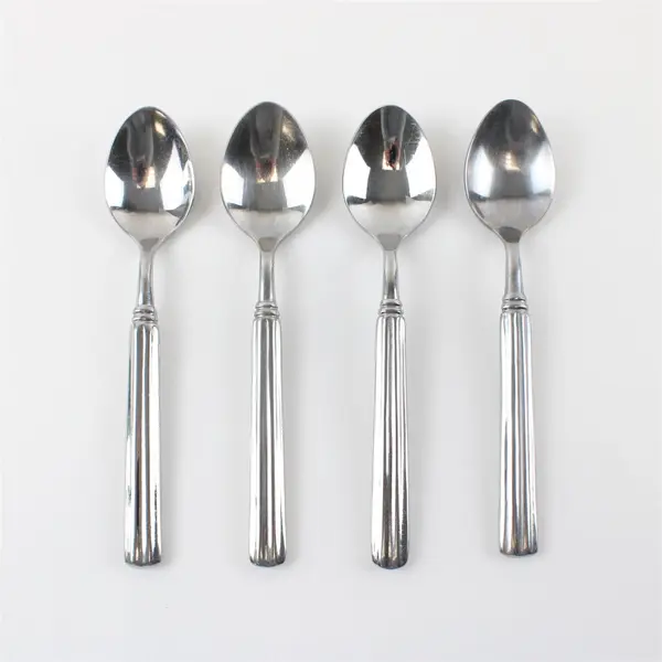 4 Gibson Sidewalk Cafe Teaspoons 18/0 Stainless Steel