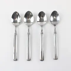4 Gibson Sidewalk Cafe Teaspoons 18/0 Stainless Steel