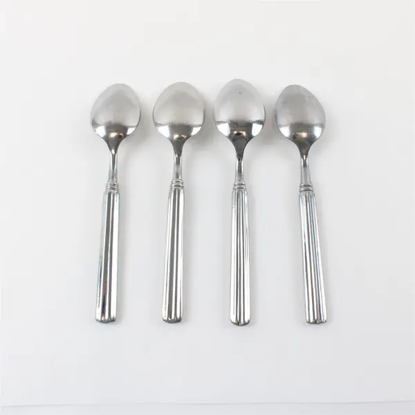 4 Gibson Sidewalk Cafe Teaspoons 18/0 Stainless Steel