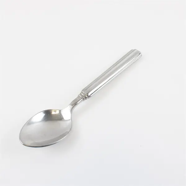 Lot of Five Stainless Gibson  Place/Oval Spoons in the Pattern Sidewalk Cafe