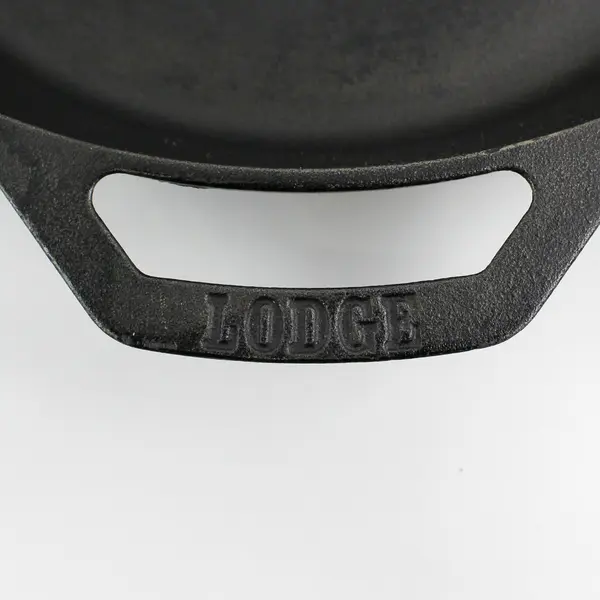  Lodge 1896 Two Handle Cast Iron Skillet 12" Diameter