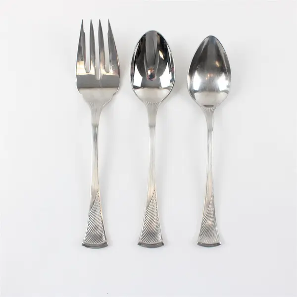 Mixed Lot of Three Flatware Pieces From Mikasa in  Pattern Diana