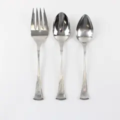 Mixed Lot of Three Flatware Pieces From Mikasa in  Pattern Diana